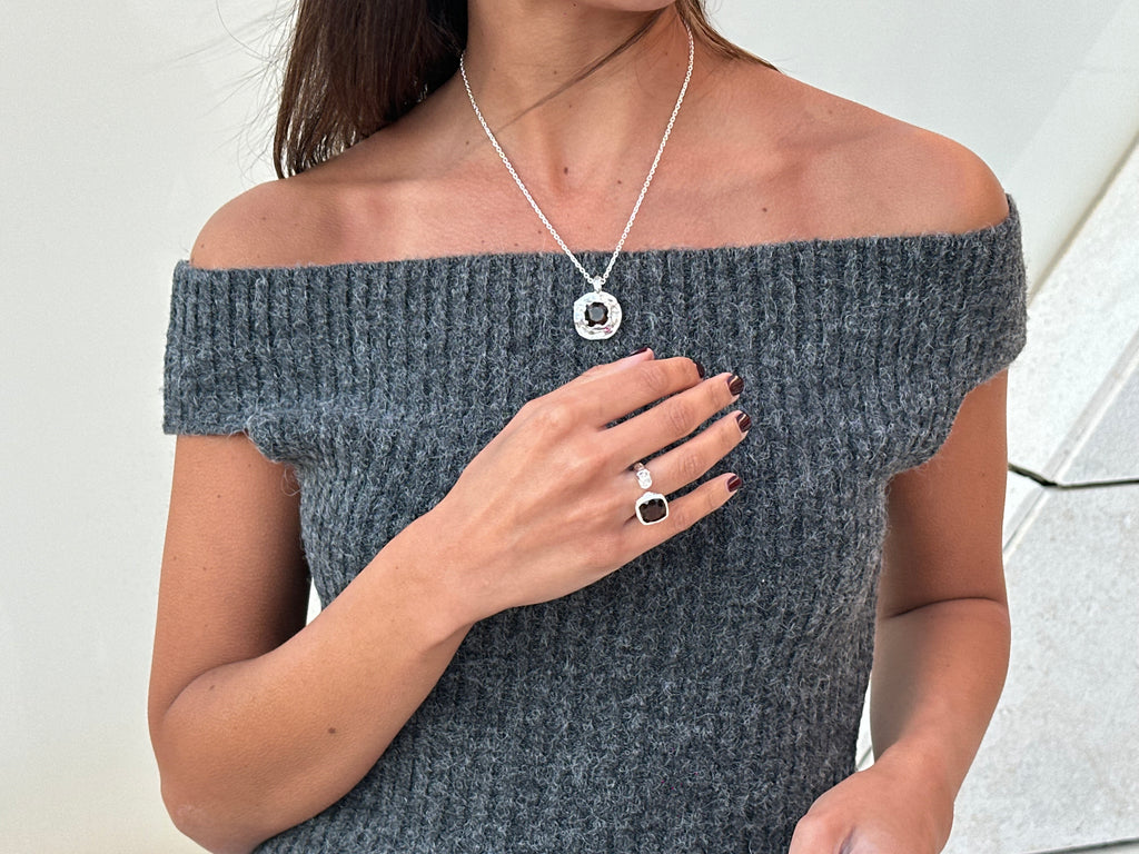Luisa / colgante plata