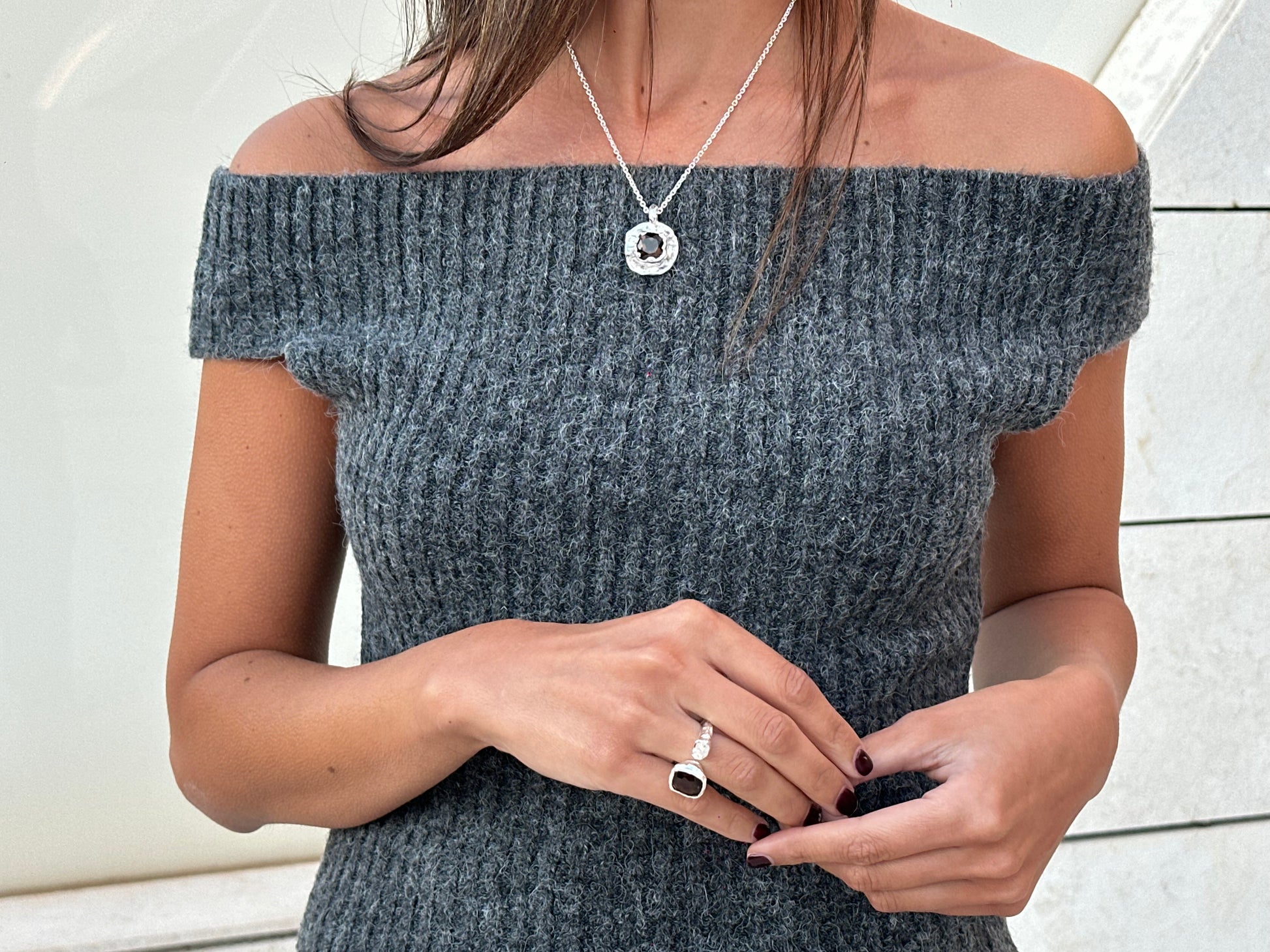 Luisa / colgante plata